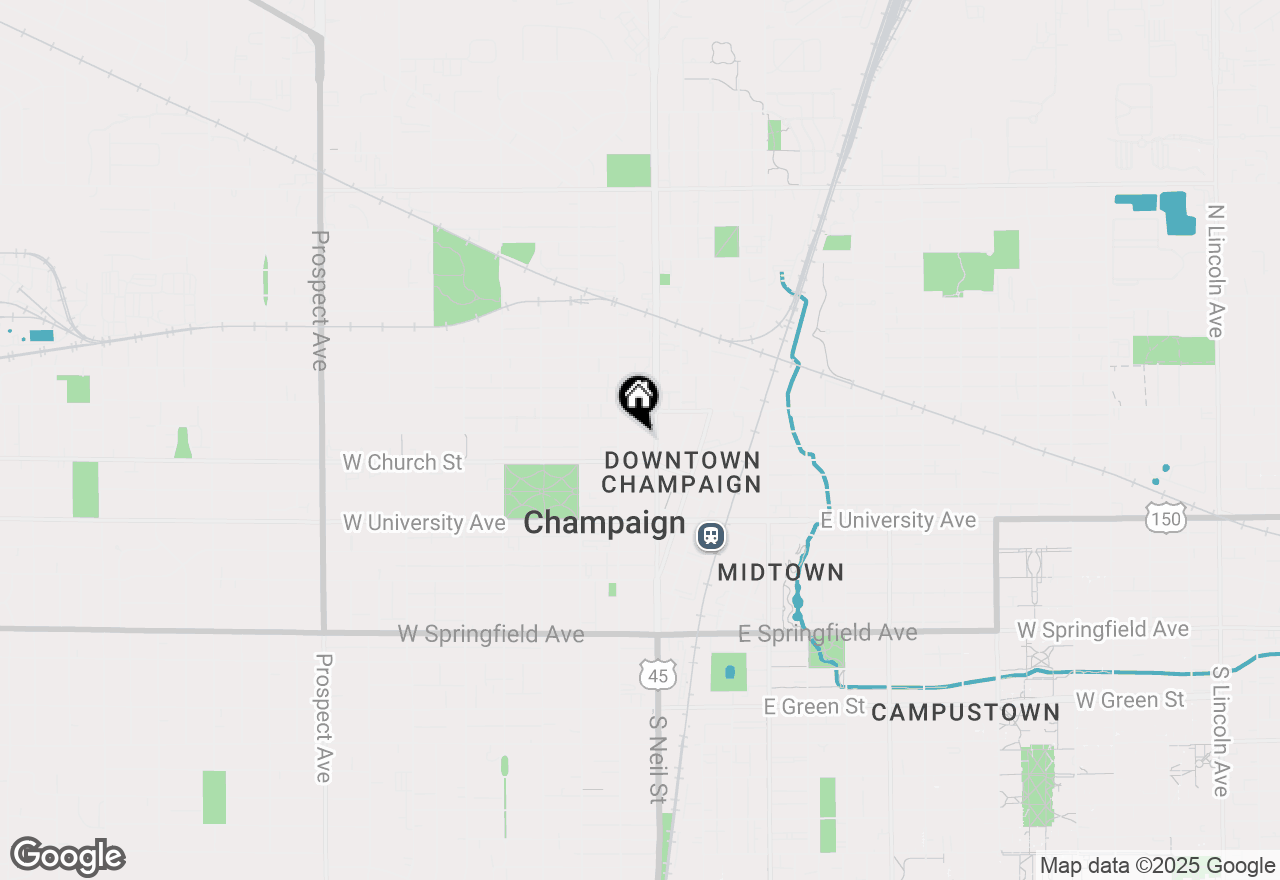 Map of 301 N Neil Street #702, Champaign, IL 61820