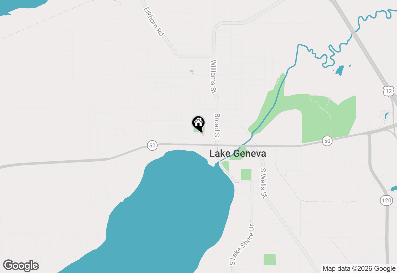 Map of 920 Geneva St, Lake Geneva, WI 53147