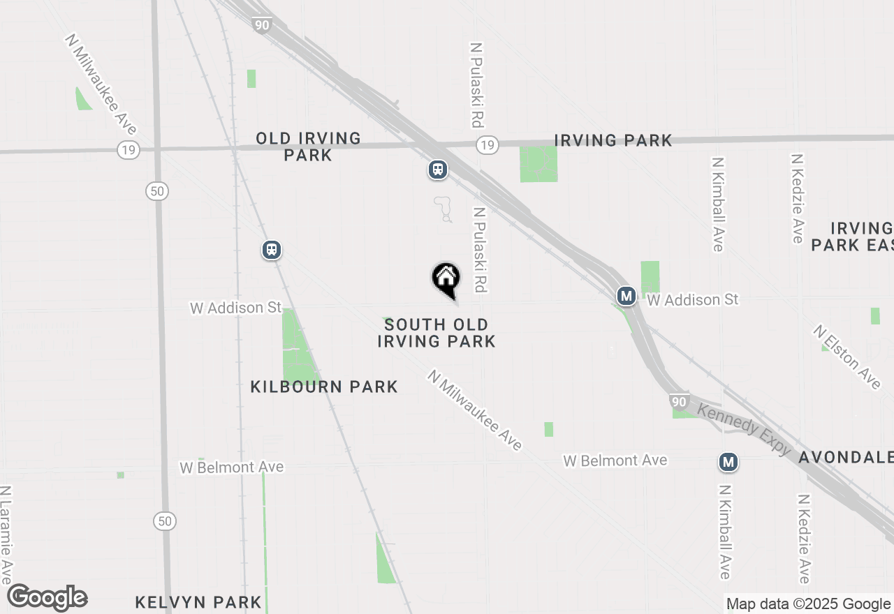 Map of 4107 W Addison Street, Chicago, IL 60641