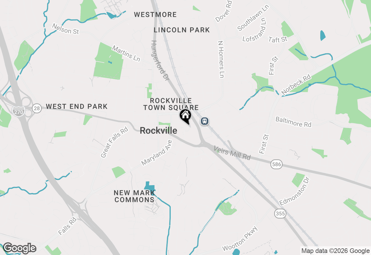 Map of 18 Monroe Street #201, Rockville, MD 20850
