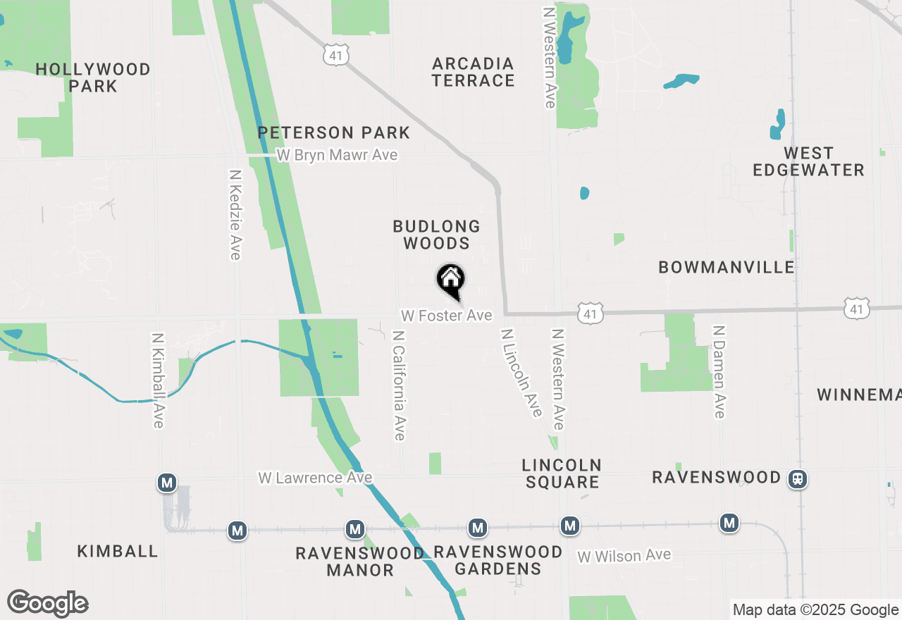 Map of 2636 W Foster Avenue #204, Chicago, IL 60625