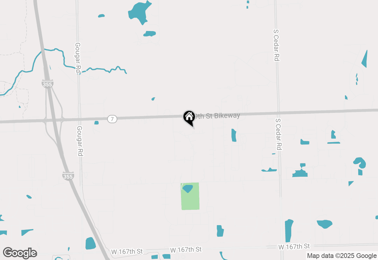 Map of 15326 W Pantigo Lane, Lockport, IL 60491