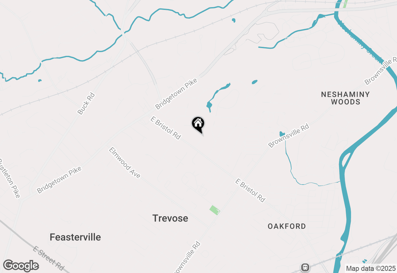 Map of 2016 Shadybrook Lane, Feasterville Trevose, PA 19053