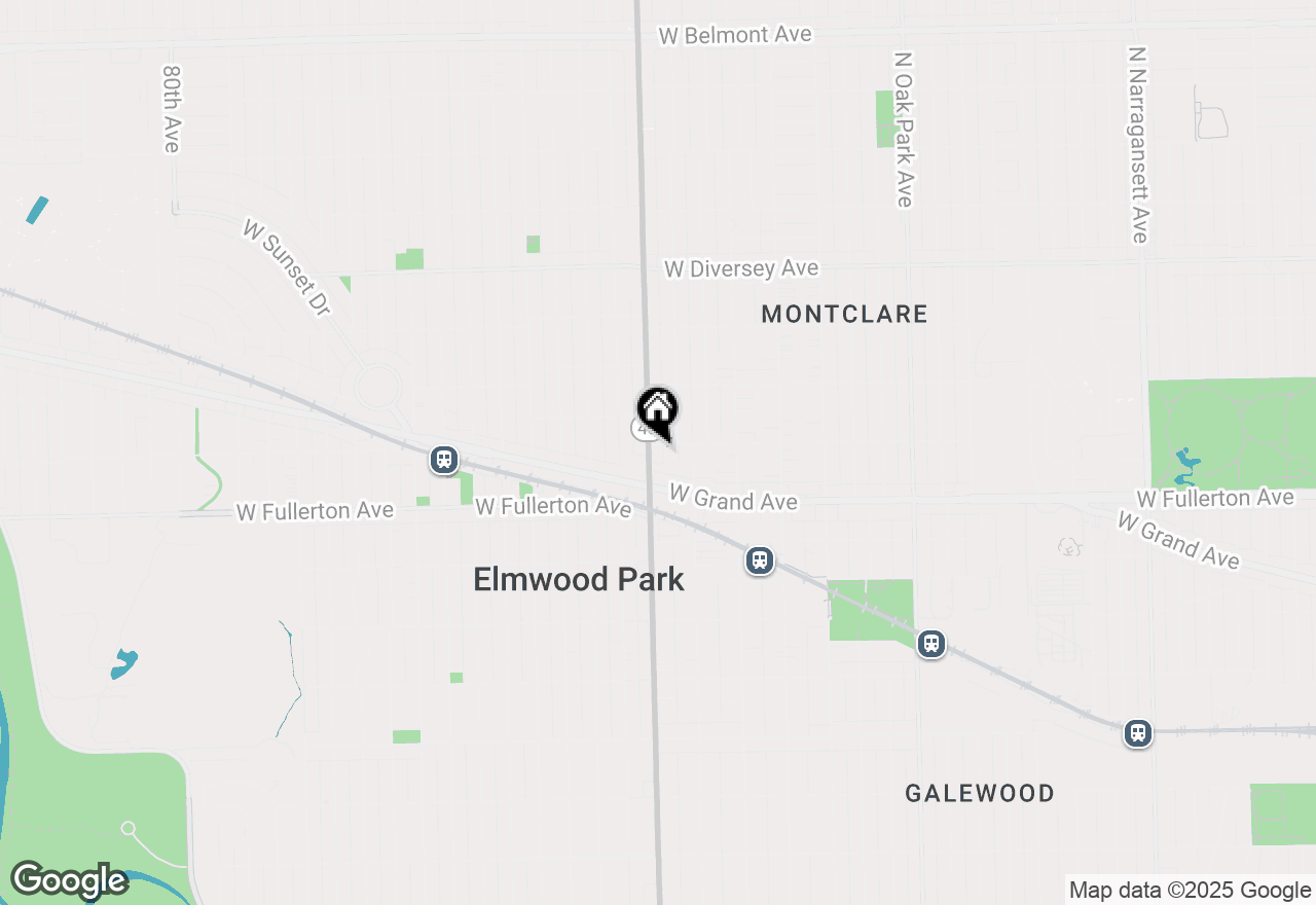 Map of 2451 N Harlem Avenue, Chicago, IL 60707