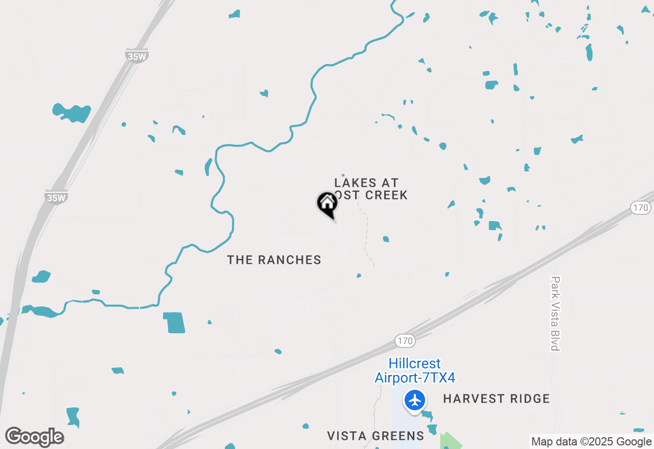 Map of 3741 Bandera Ranch Road, Fort Worth, TX 76262