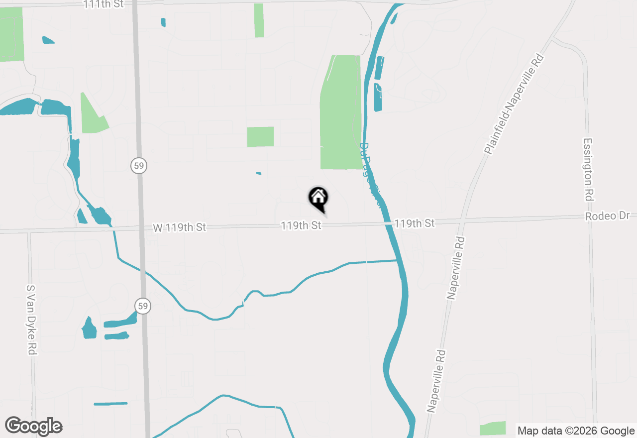 Map of 2227 Horseshoe Circle #2227, Naperville, IL 60564