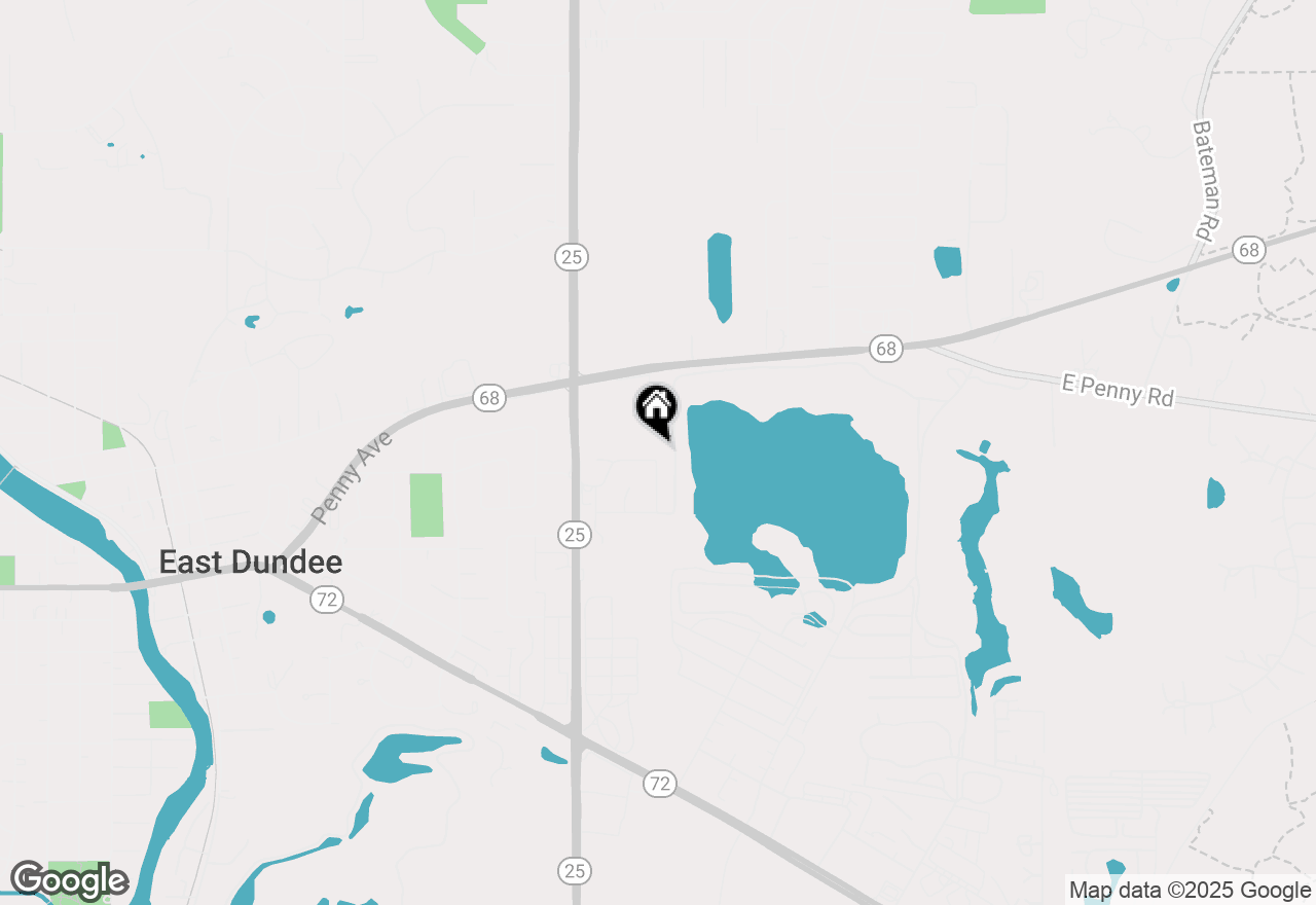 Map of 827 Balmoral Drive, East Dundee, IL 60118