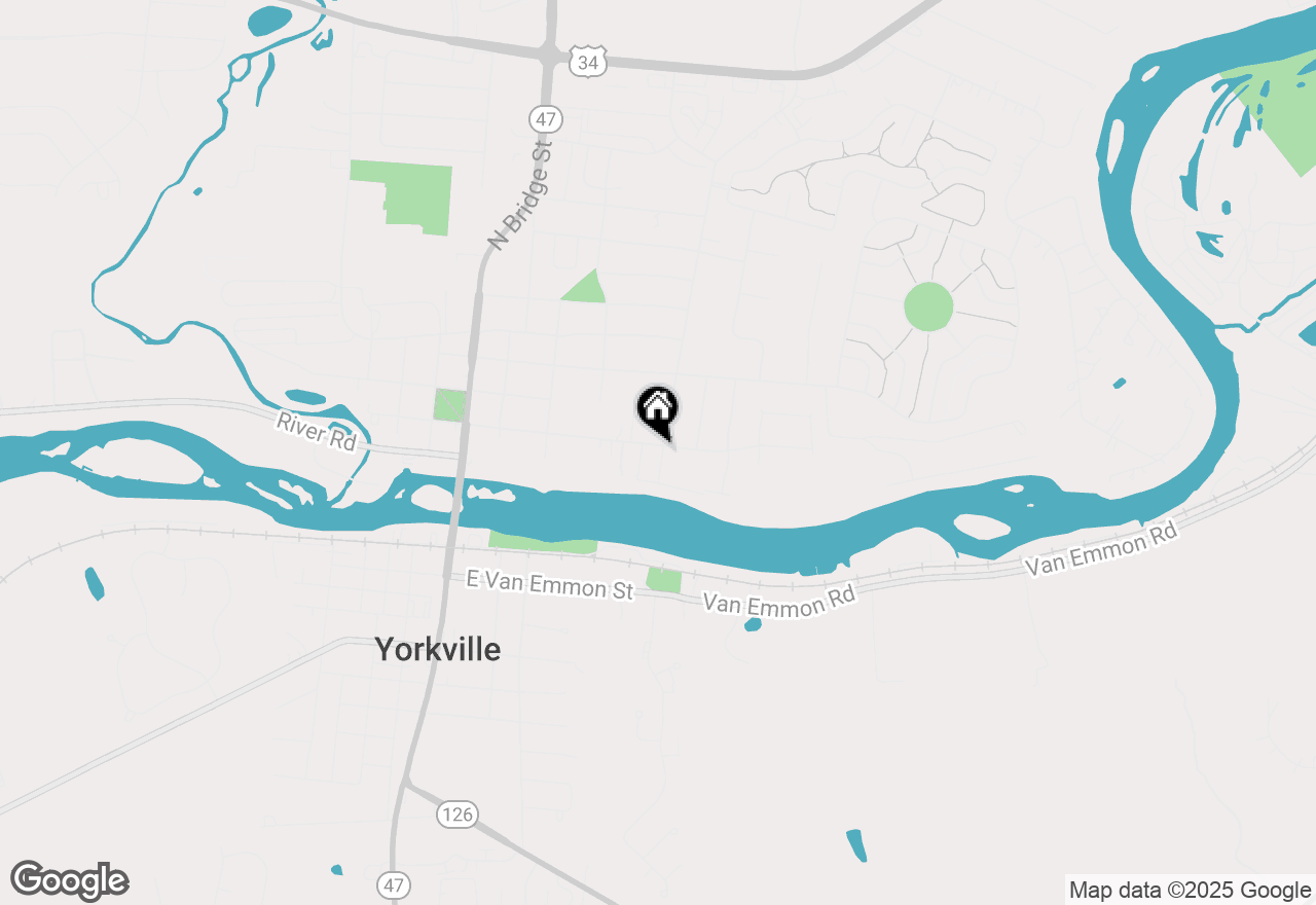 Map of 416 E Main Street, Yorkville, IL 60560