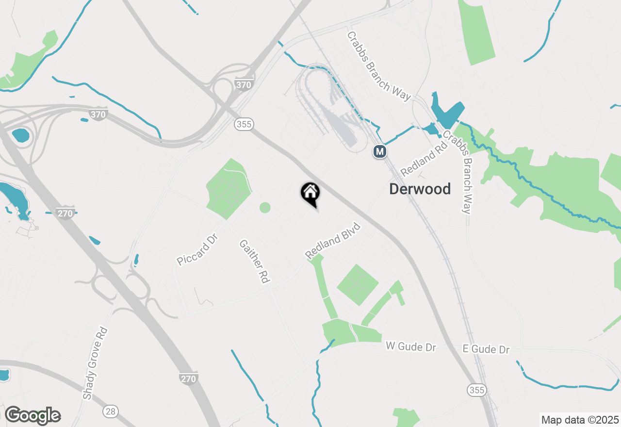 Map of 233 King Farm Boulevard #233, Rockville, MD 20850