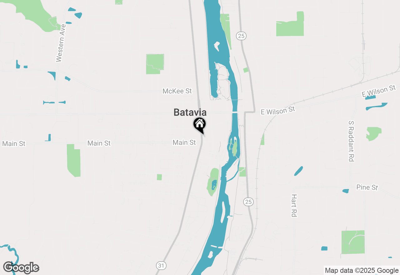 Map of 129 S Batavia Avenue #2WEST, Batavia, IL 60510