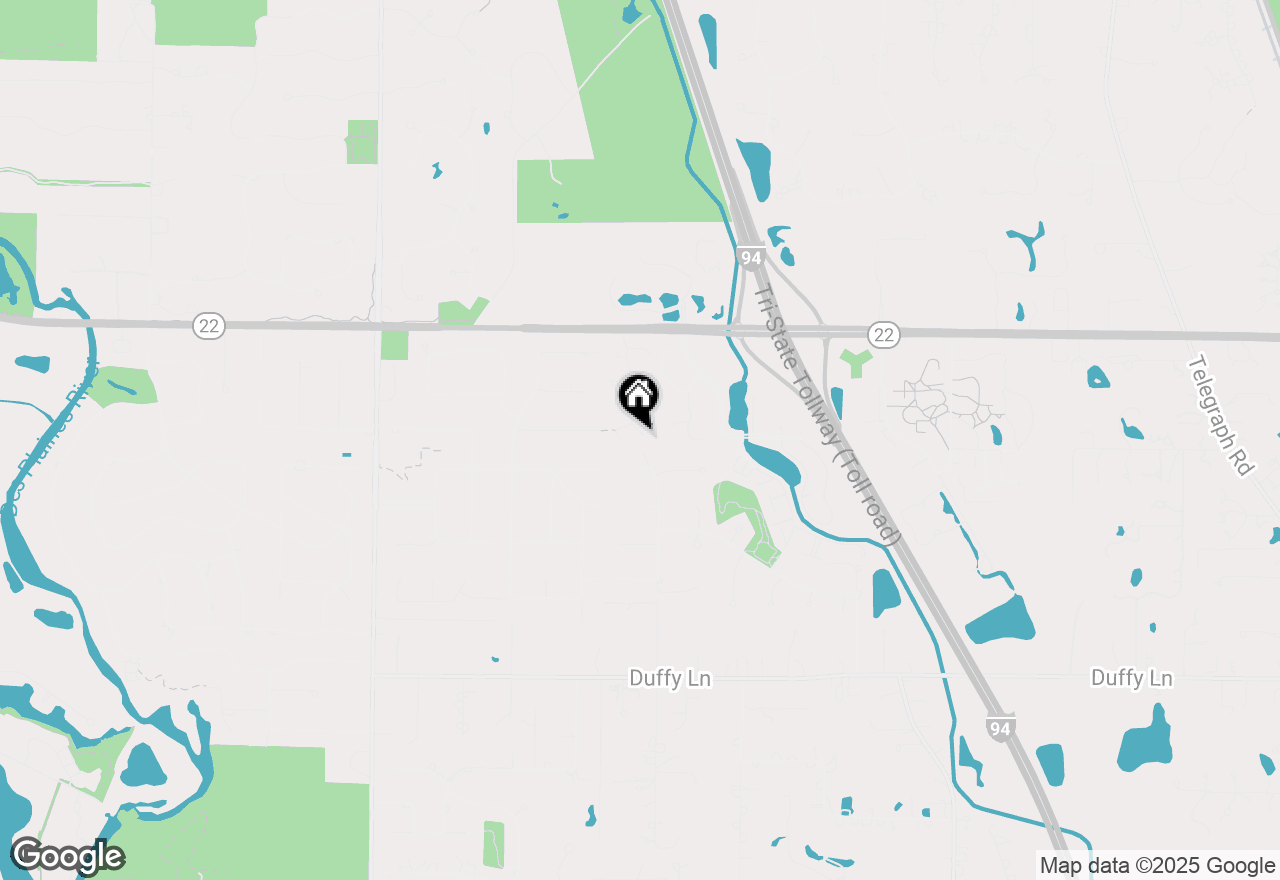 Map of 3 Court Of Wilmington, Lincolnshire, IL 60069