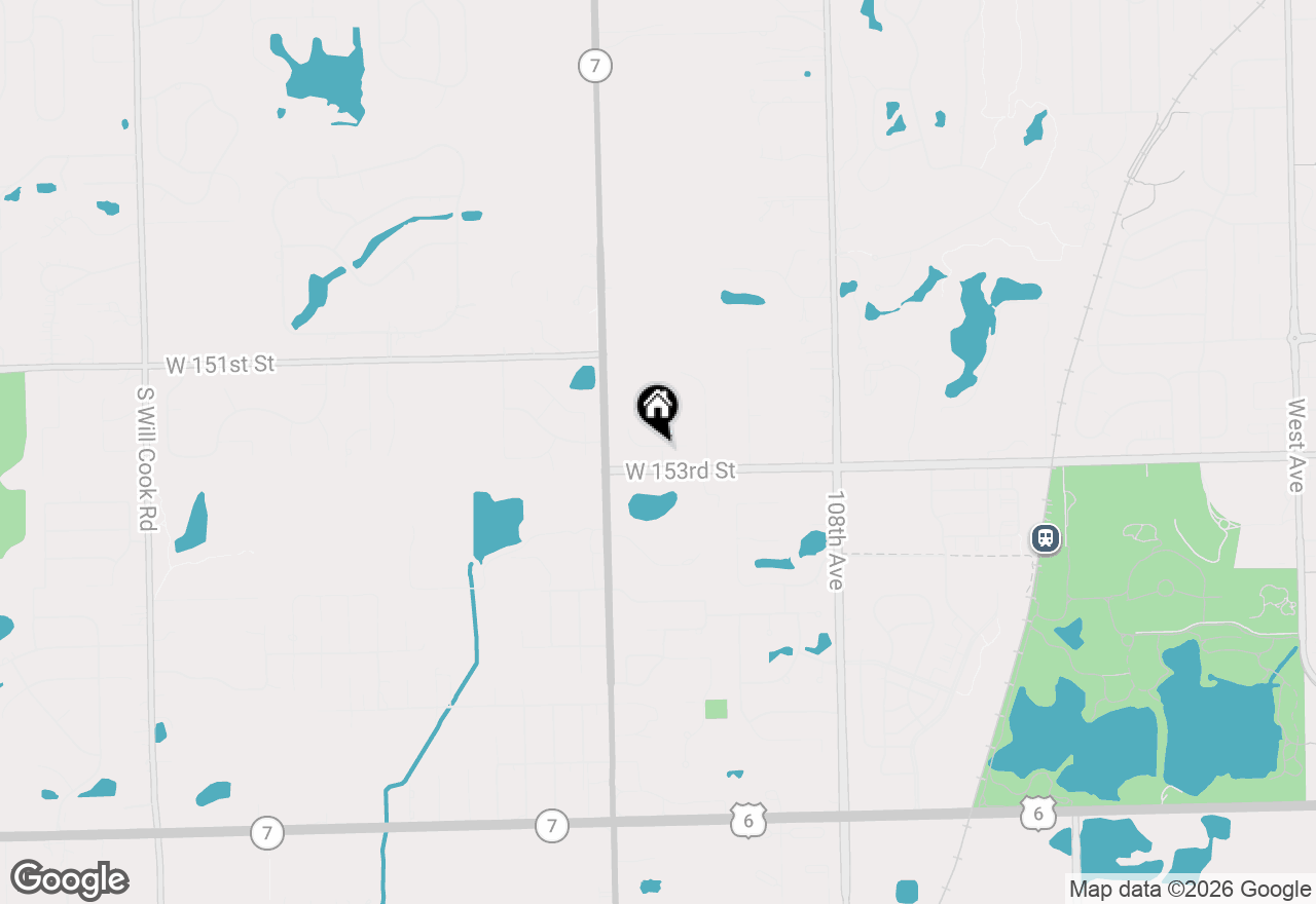 Map of 11113 Lizmore Lane #38A, Orland Park, IL 60467