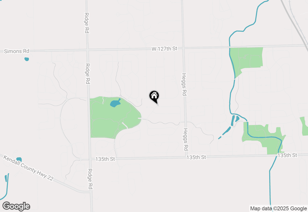 Map of 26302 Whispering Woods Court, Plainfield, IL 60585