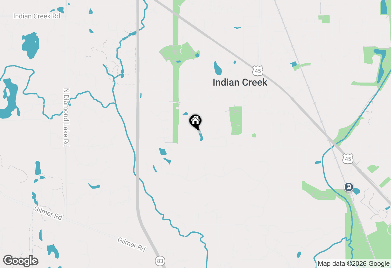 Map of 255 E Court Of Shorewood #8, Vernon Hills, IL 60061