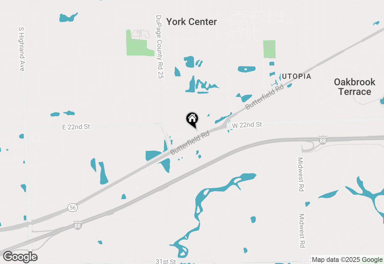 Map of 40 N Tower Road #12F, Oak Brook, IL 60523