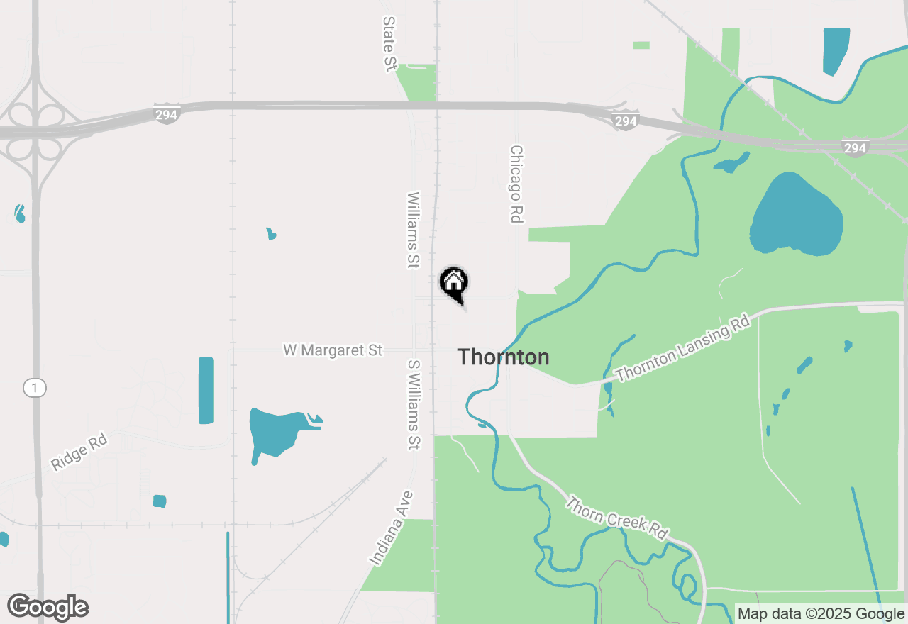 Map of 209 N Hunter Street, Thornton, IL 60476