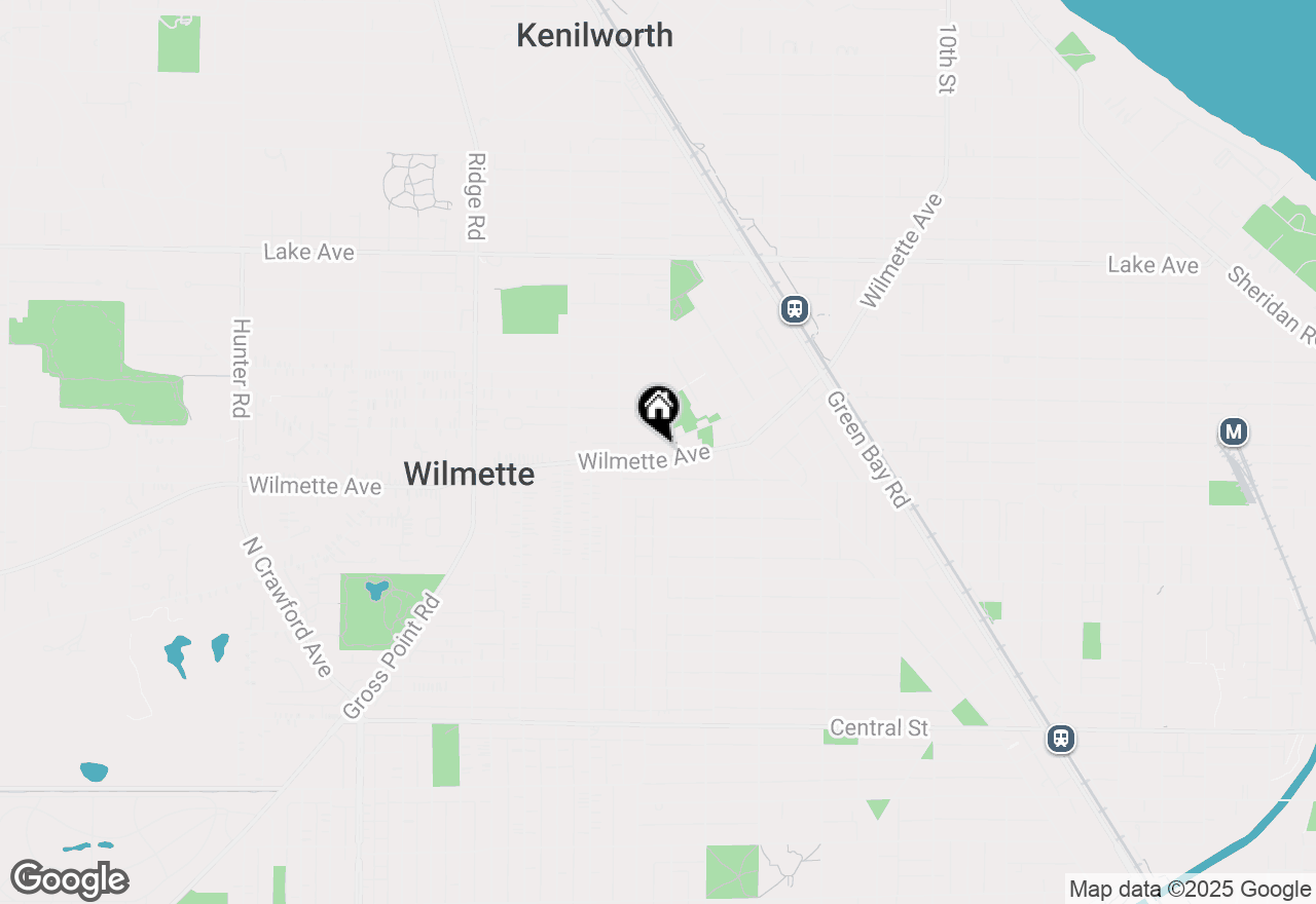 Map of 1506 Wilmette Avenue, Wilmette, IL 60091