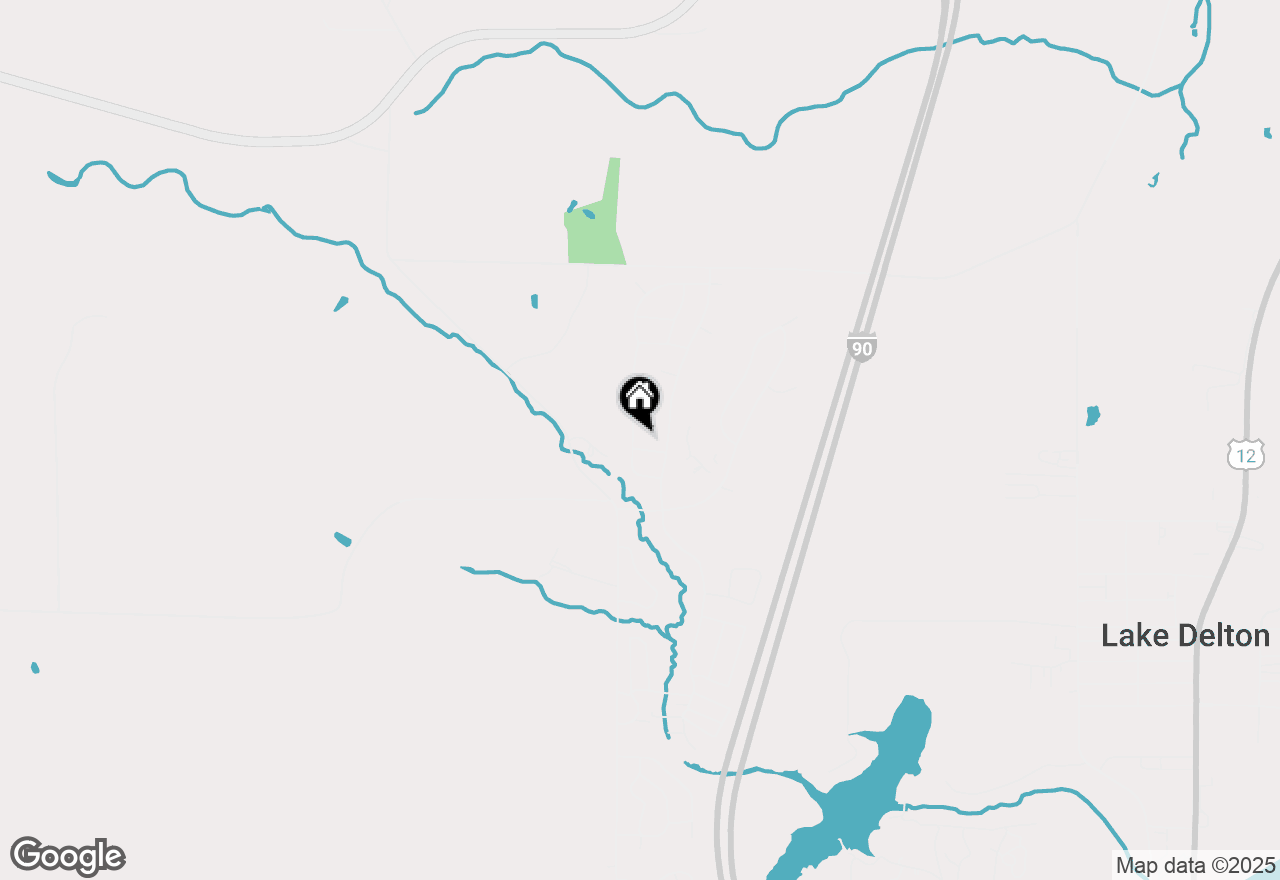 Map of 266 Oakbrook Drive, Wisconsin Dells, WI 53965