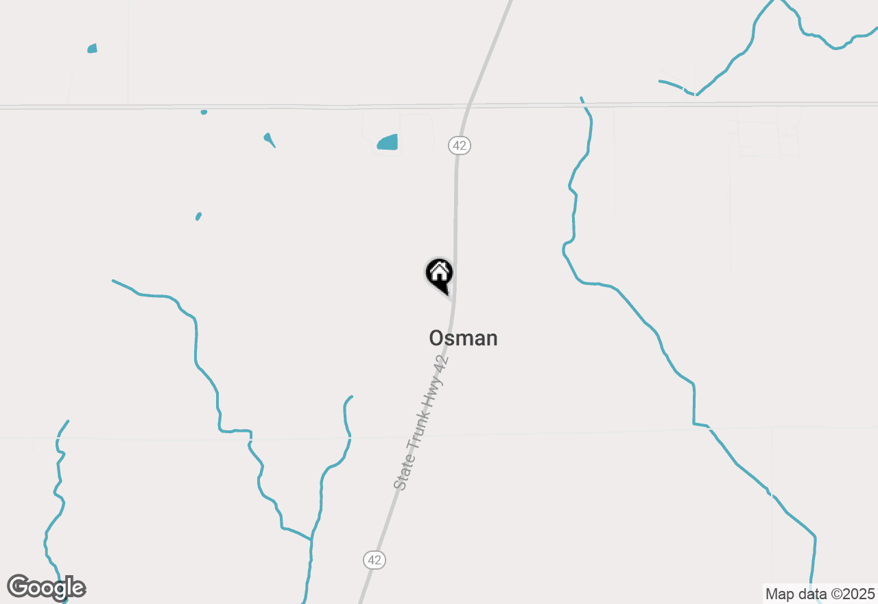 Map of 10604 State Highway 42, Newton, WI 53063