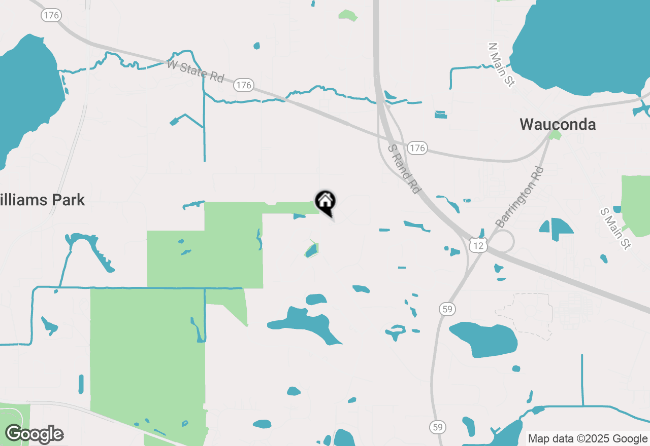Map of 586 Sycamore Circle, Wauconda, IL 60084