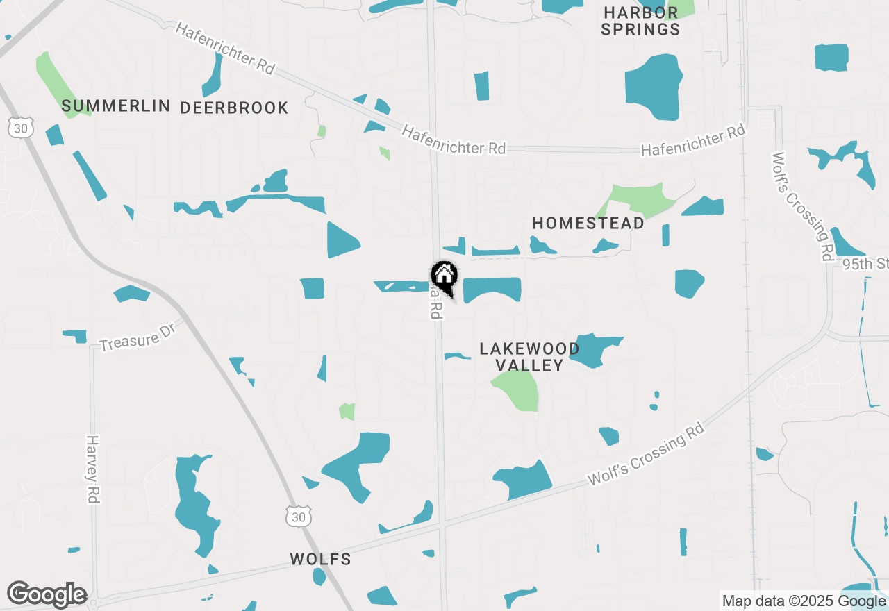 Map of 2500 S Eola Road, Aurora, IL 60503
