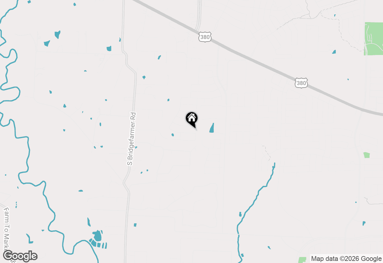 Map of 522 Blanton Street, Mckinney, TX 75069