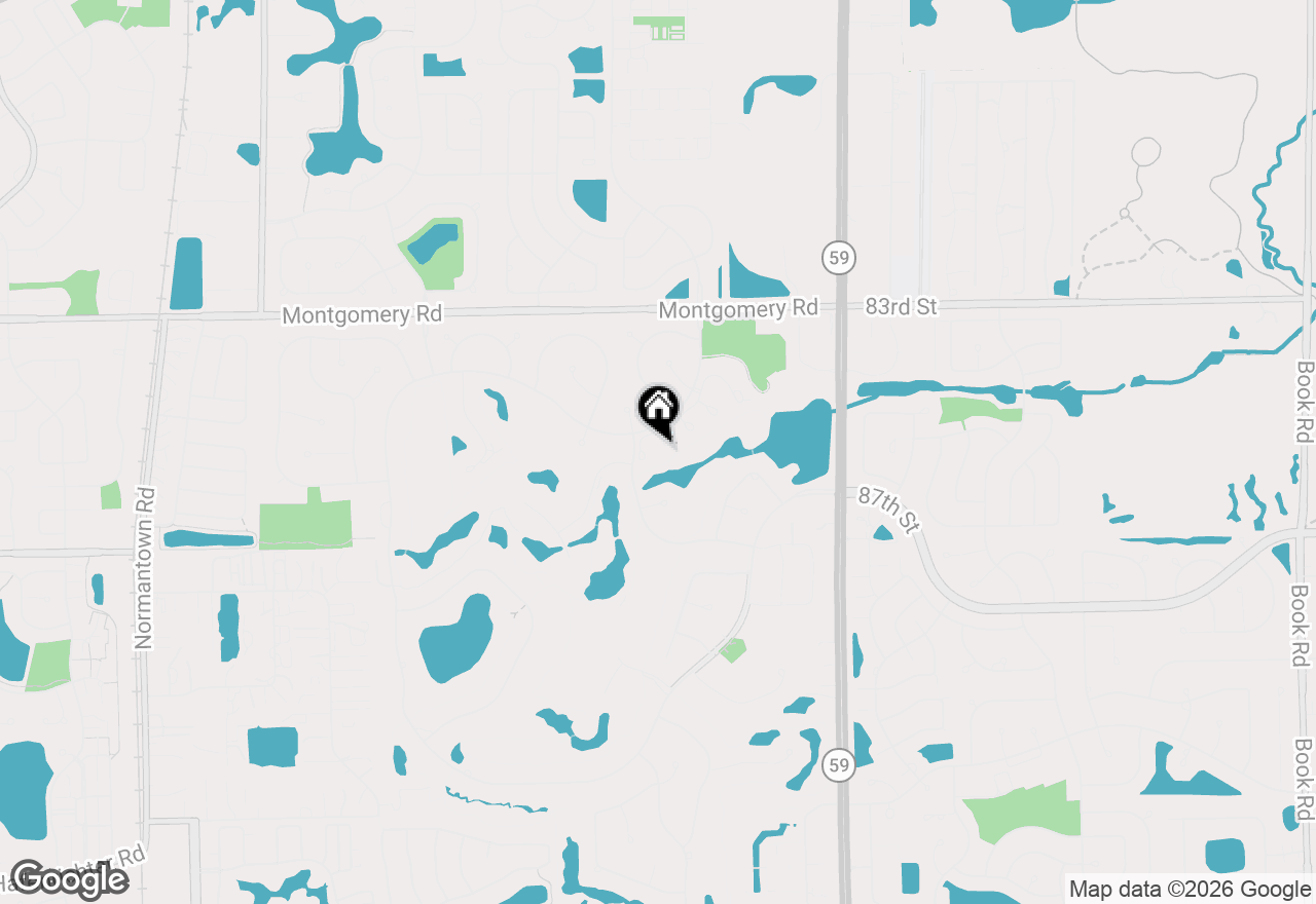 Map of 1509 Wexford Place, Naperville, IL 60564