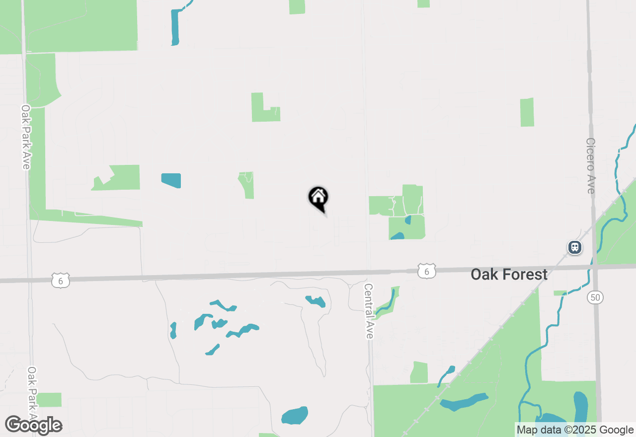Map of 15705 Peggy Lane #8, Oak Forest, IL 60452