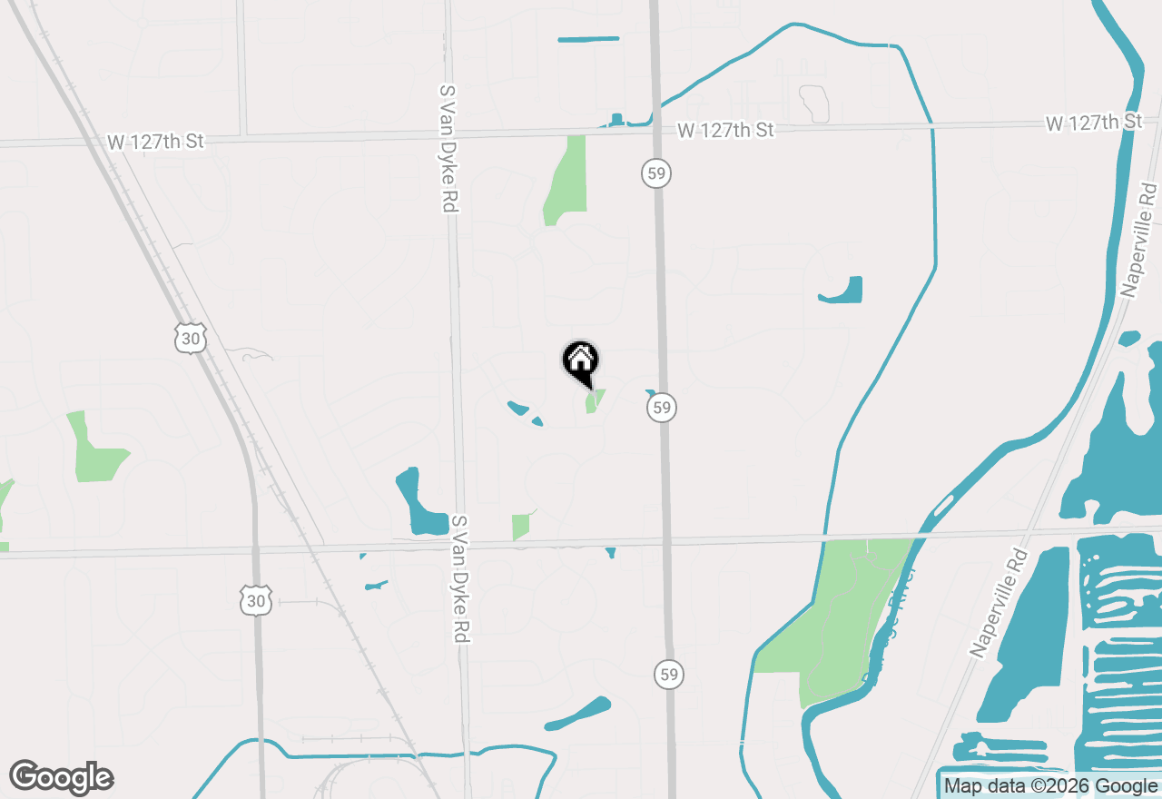 Map of 24129 Primrose Circle, Plainfield, IL 60585