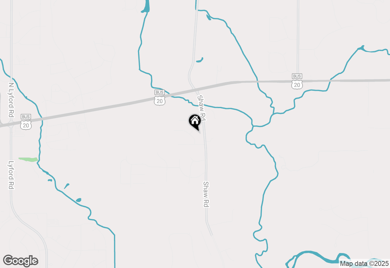 Map of 404 Willow Drive, Belvidere, IL 61008