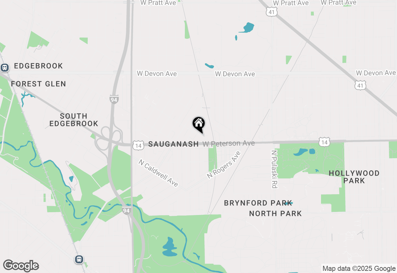 Map of 6012 N Ionia Avenue, Chicago, IL 60646