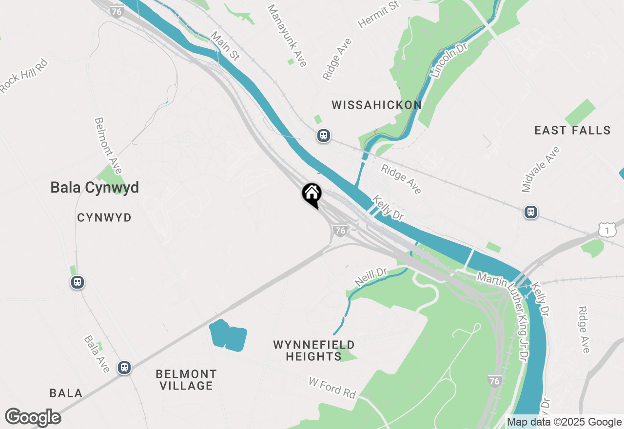 Map of 9 Presidential Boulevard #1B-340, Bala Cynwyd, PA 19004