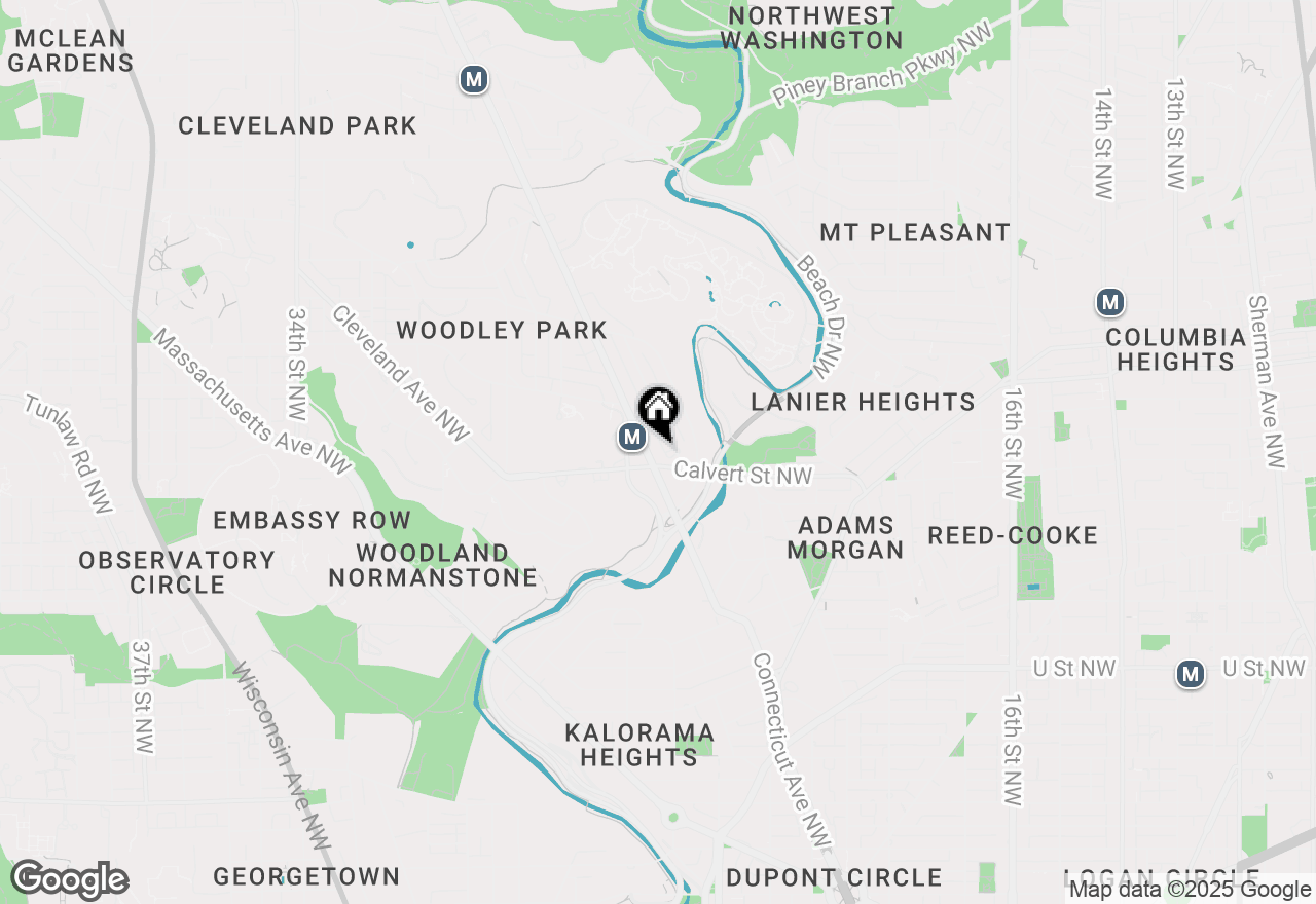 Map of 2605 Connecticut Avenue Nw, Washington, DC 20008