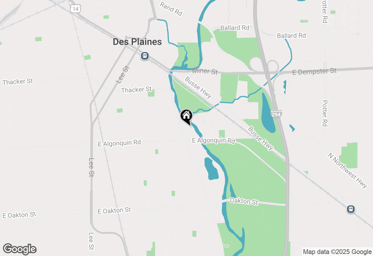 Map of 1756 Campbell Avenue, Des Plaines, IL 60016