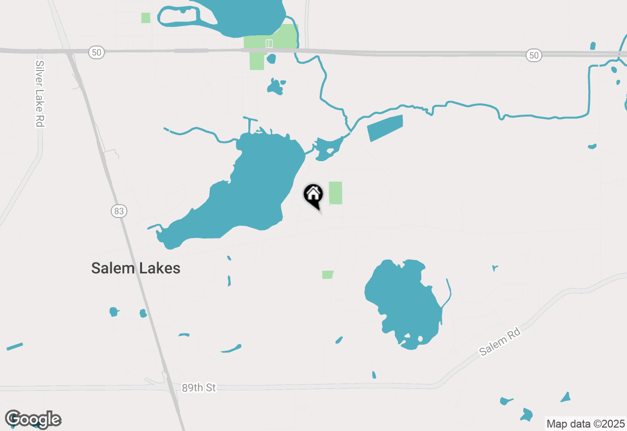 Map of 23702 82nd Pl, Salem, WI 53168