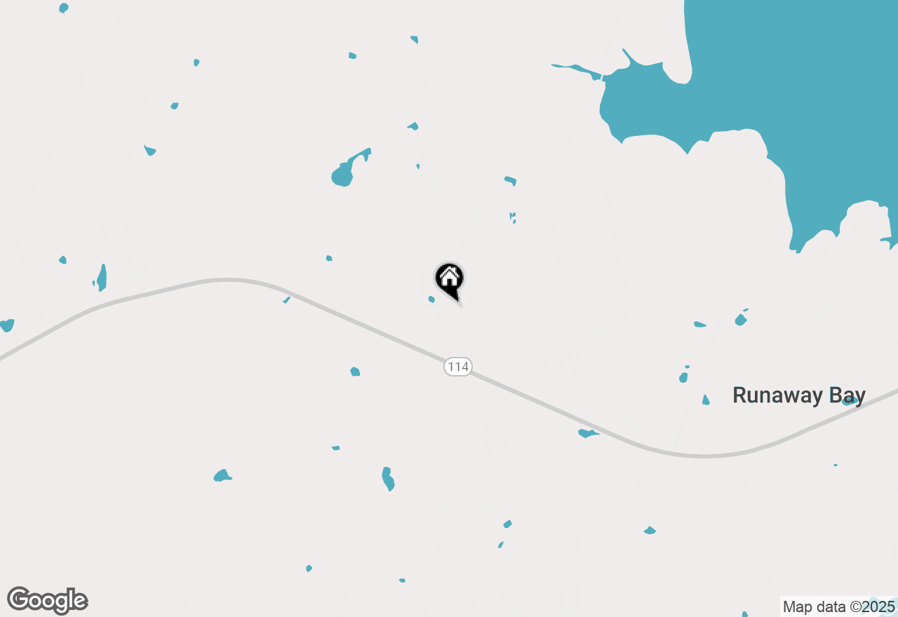 Map of 107 Brittons Lane, Runaway Bay, TX 76426