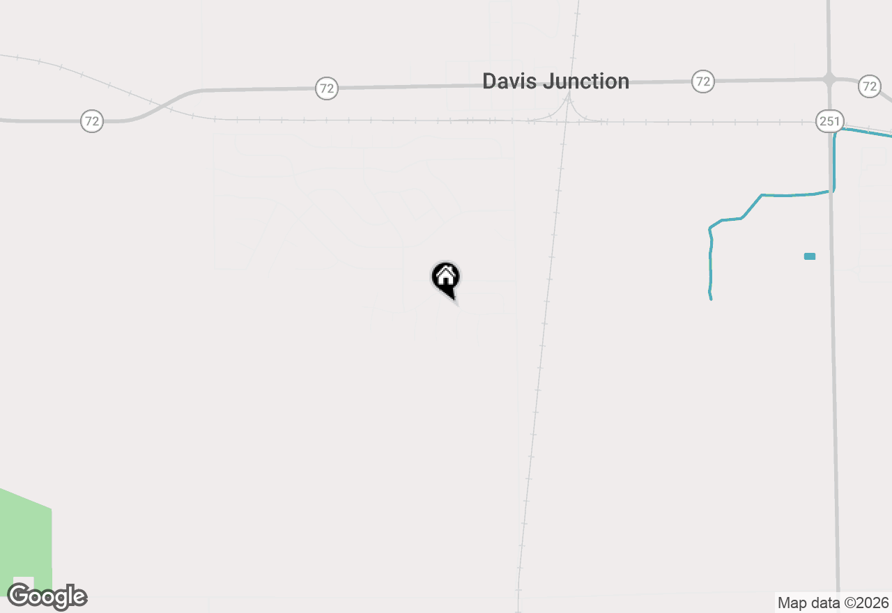 Map of 1103 Burlington Way, Davis Junction, IL 61020