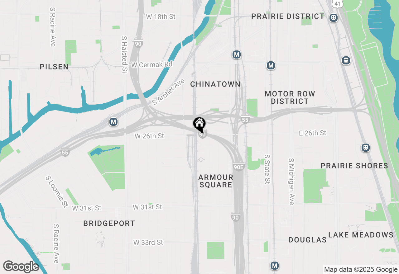 Map of 349 W 26th Street, Chicago, IL 60616