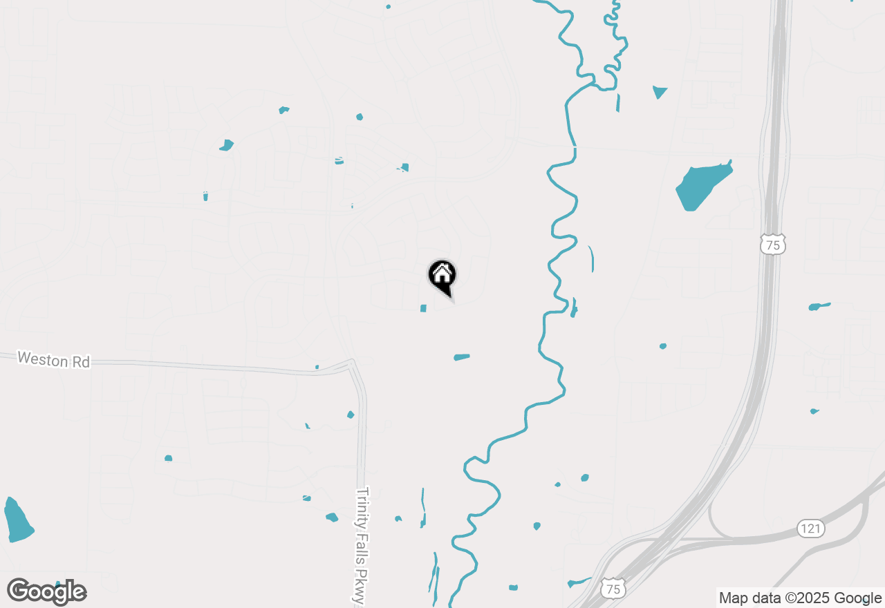 Map of 7309 River Park Drive, Mckinney, TX 75071