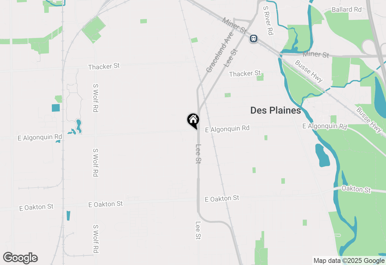 Map of 1167 E Algonquin Road, Des Plaines, IL 60016