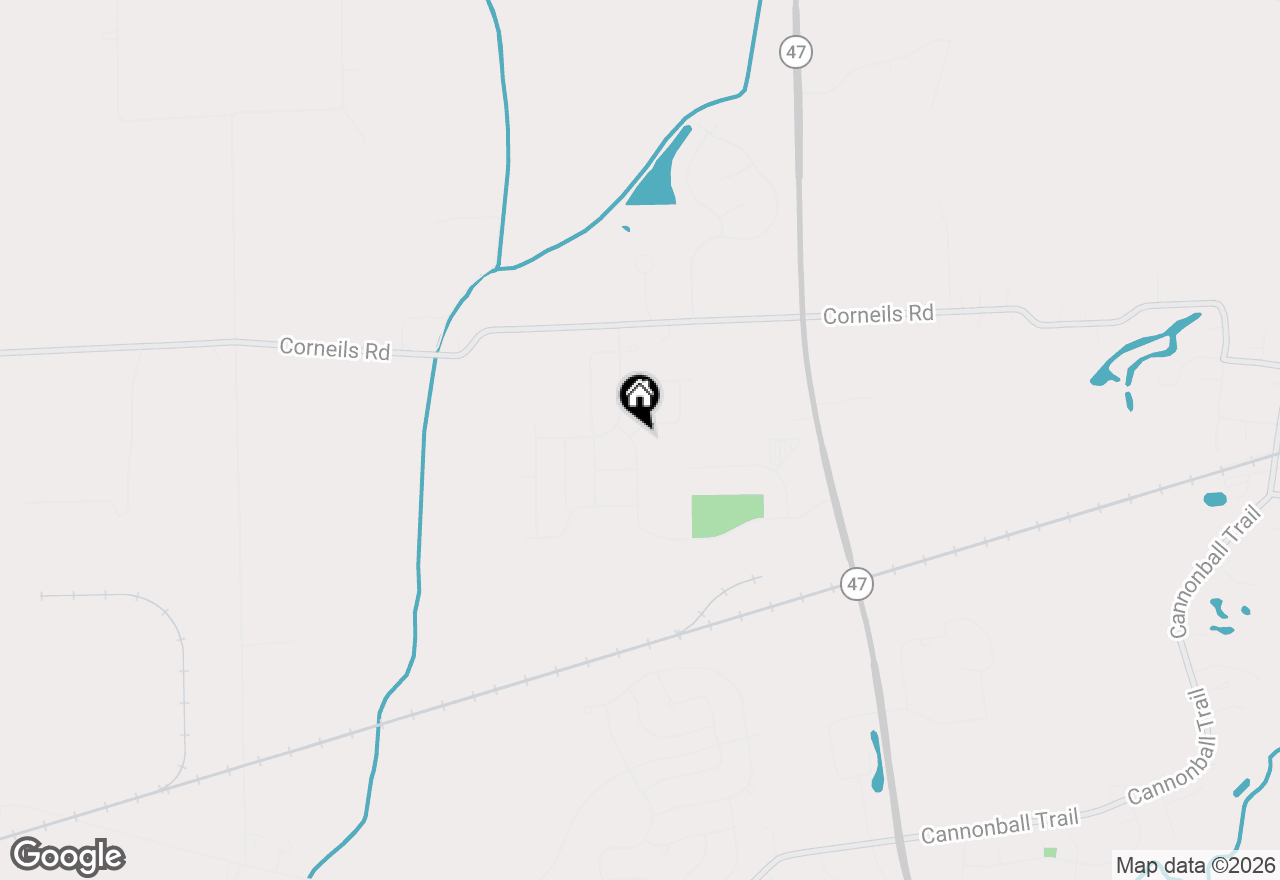 Map of 3258 Boombah Boulevard, Yorkville, IL 60560