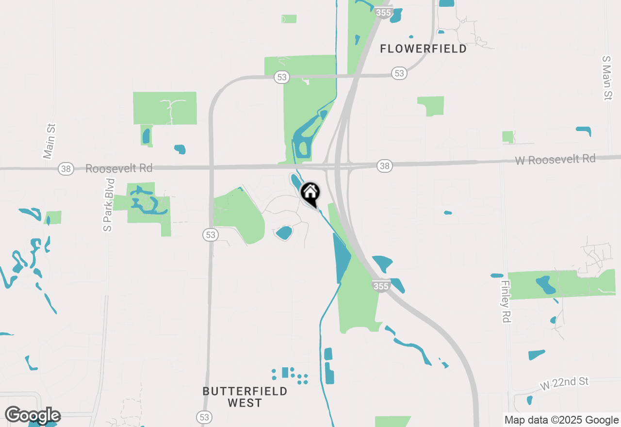 Map of 885 Maryknoll Circle, Glen Ellyn, IL 60137