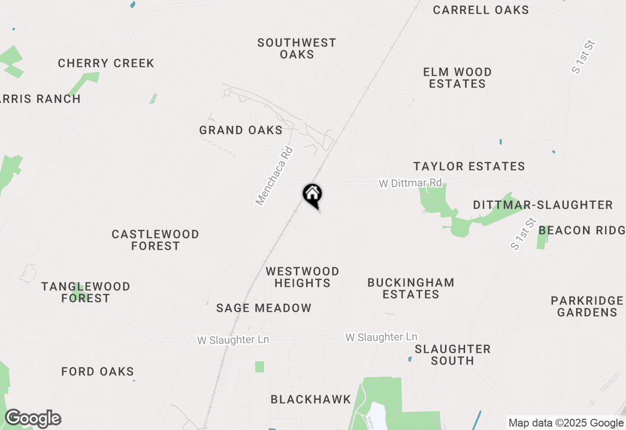 Map of 8710 Davis Oaks Trl, Austin, TX 78748
