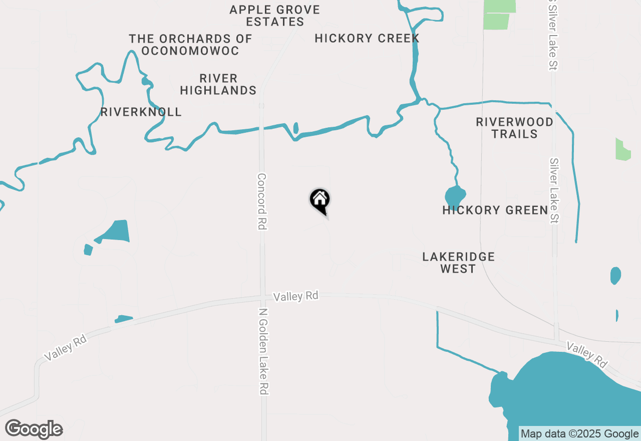 Map of 1278 Arrowood Cir W, Oconomowoc, WI 53066
