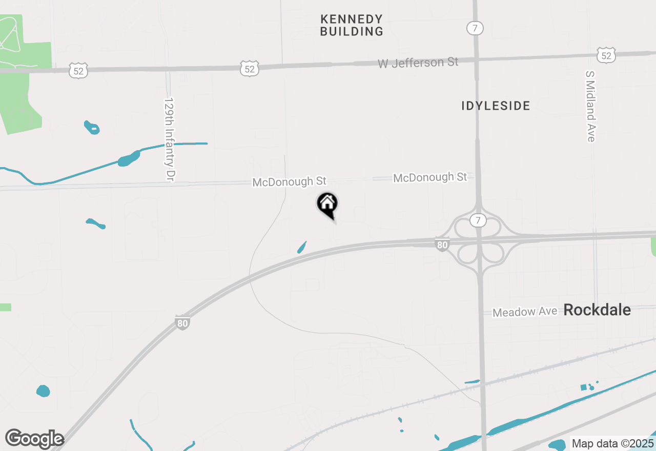 Map of 521-527 Vera Court, Joliet, IL 60436