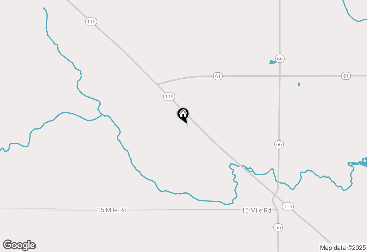 Map of 15711 M-115, Marion, MI 49665