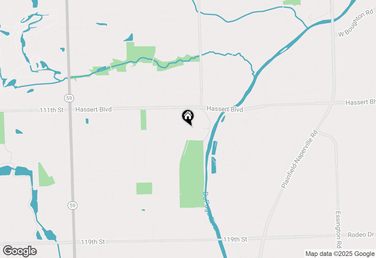 Map of 5108 Coneflower Drive, Naperville, IL 60564