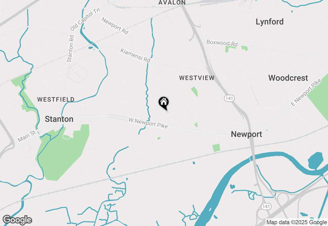 Map of 31 Standiford Court, Wilmington, DE 19804