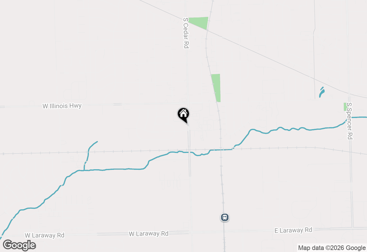 Map of 1101 S Cedar Road #203, New Lenox, IL 60451