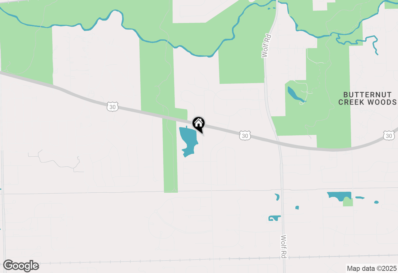 Map of 21186 Sage Brush Lane, Mokena, IL 60448